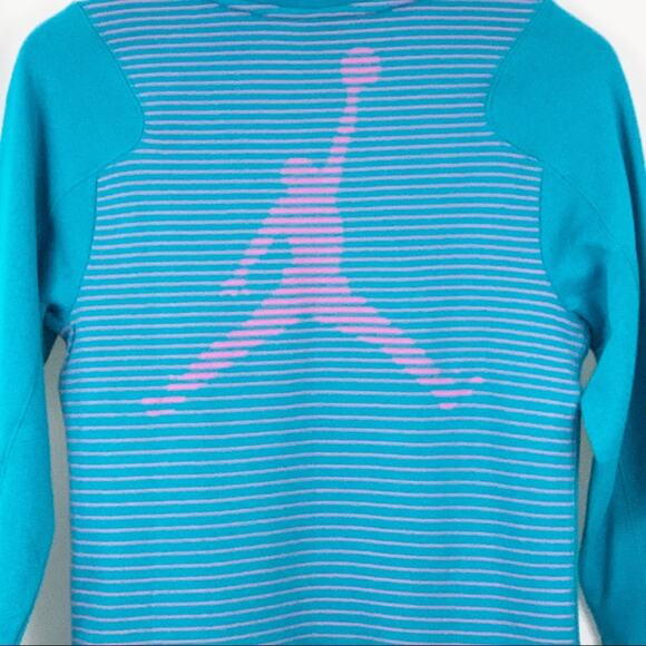 NWT Nike Teal Air Jordan Sweatshirt L - Picture 9 of 10